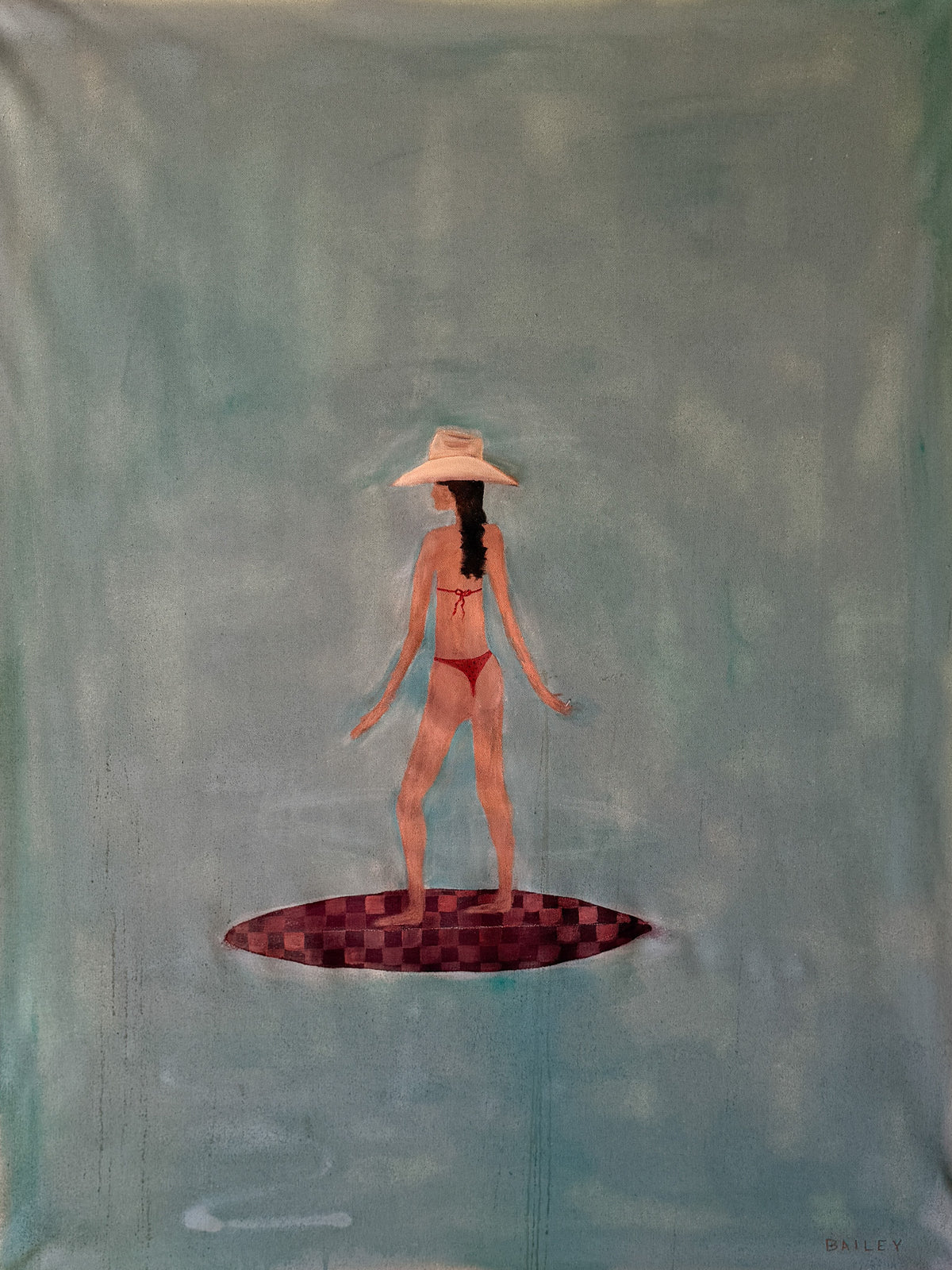 sneaky surfer cowgirl 34x44