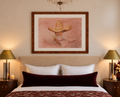martini cowgirl jambi framed print