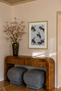 not my first rodeo Gingham & Sage Gloss Framed Print
