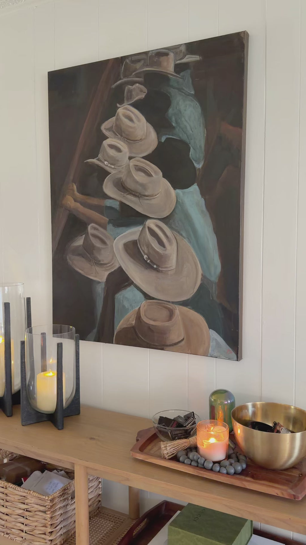i wanna be a cowboy 30x40