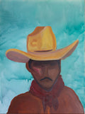 vaquero original modern western art on canvas