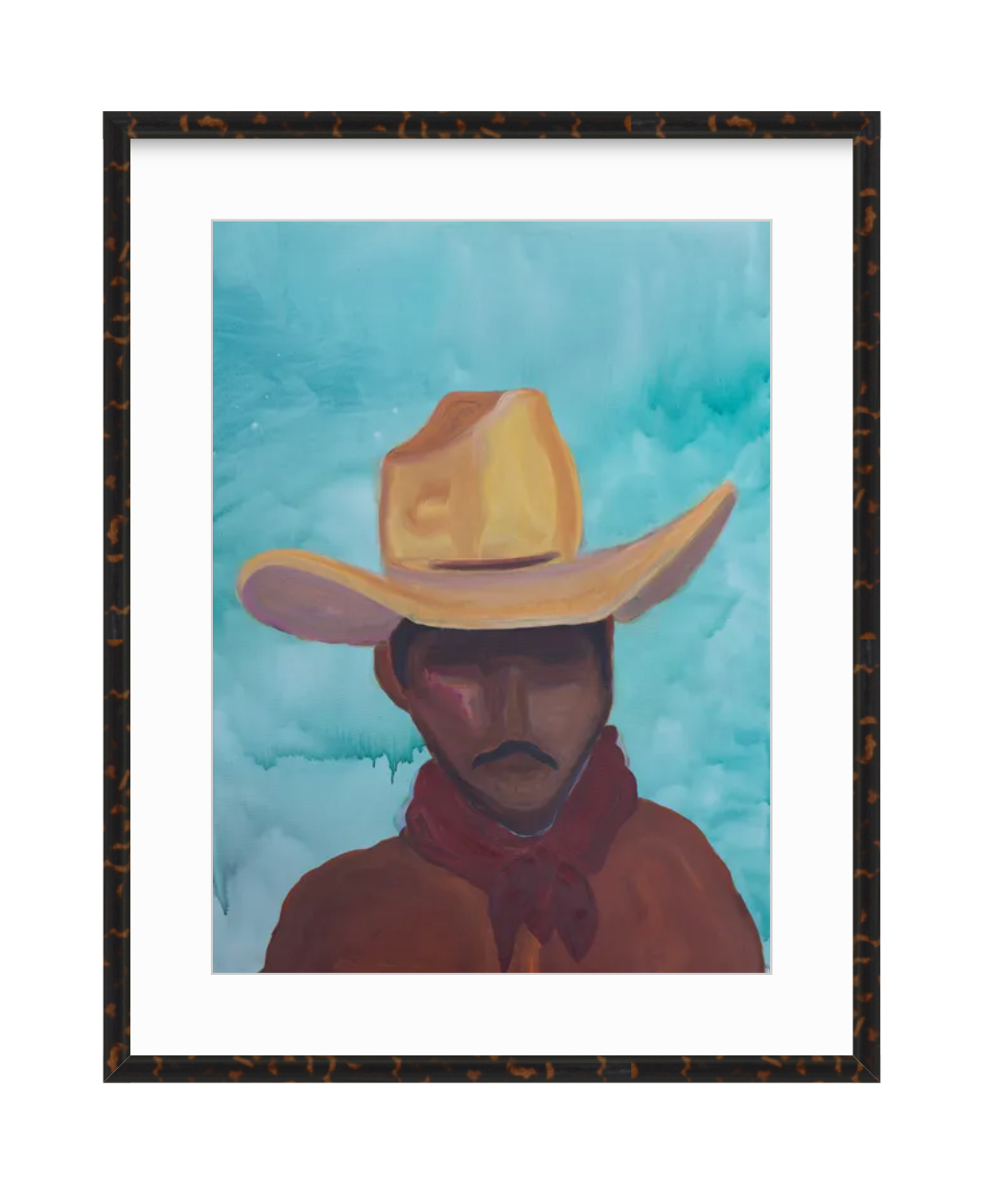 vaquero Toulouse Framed Print