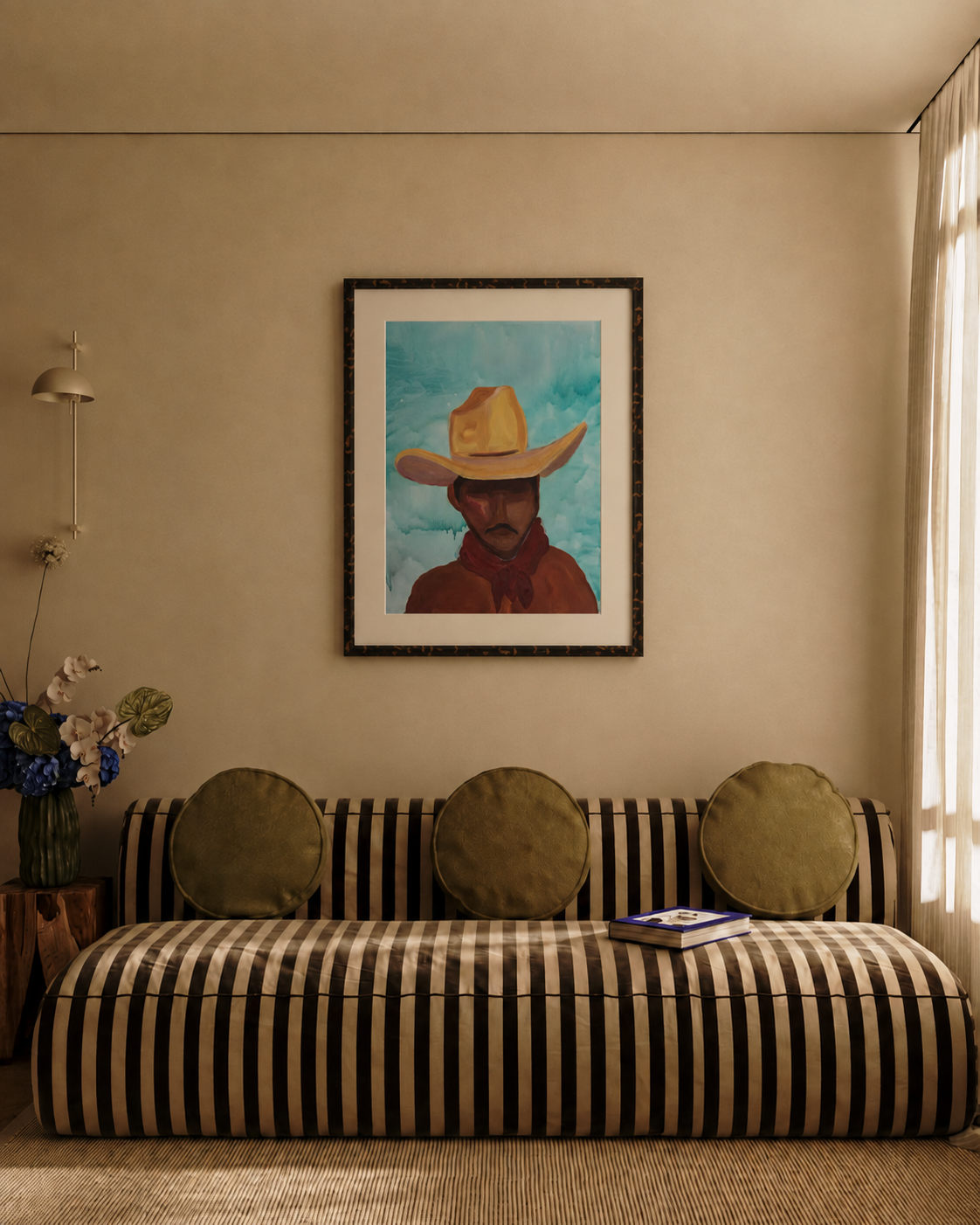 vaquero Toulouse Framed Print